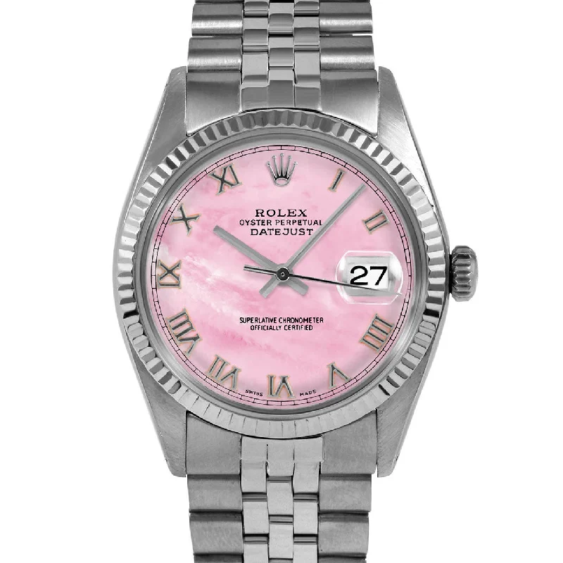 Rolex Datejust 36mm | 1601-SS-PMOP-ROM-FLT-JBL