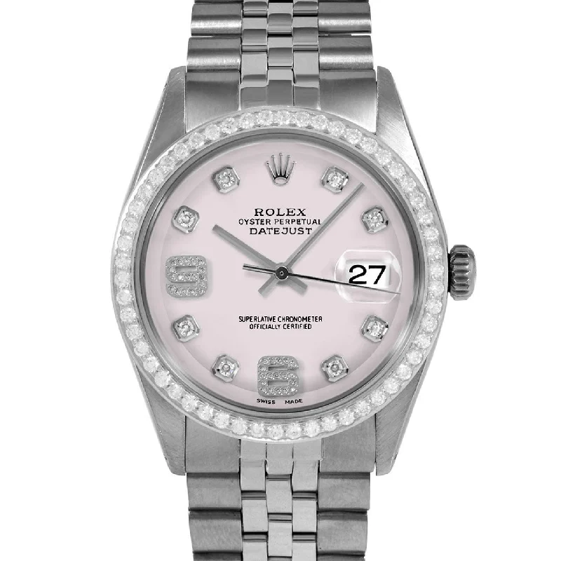 Rolex Datejust 36mm | 1601-SS-PNK-8DA69-BDS-JBL