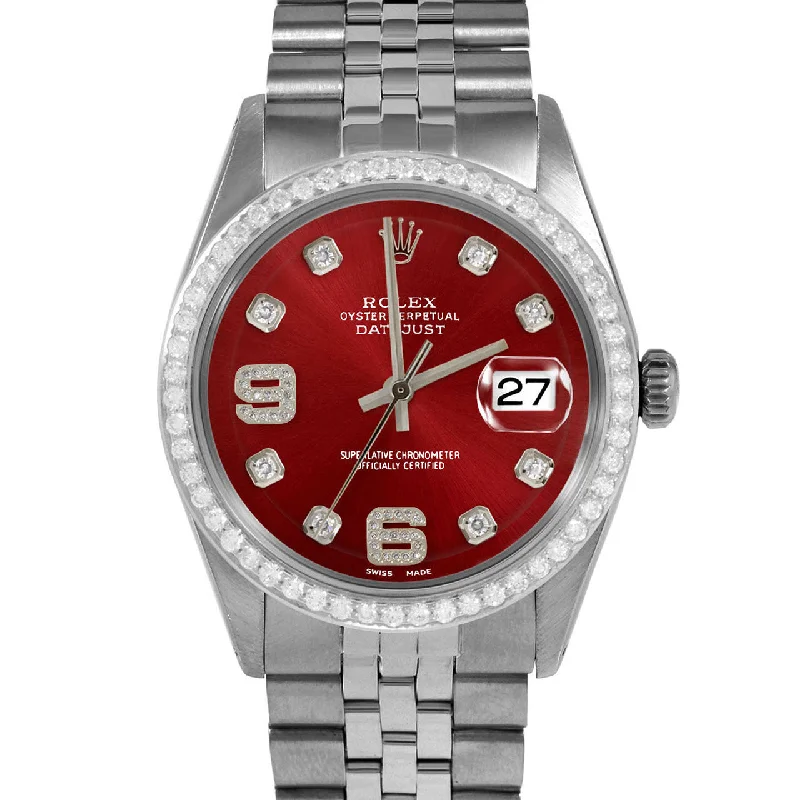 Rolex Datejust 36mm | 1601-SS-RED-8DA69-BDS-JBL