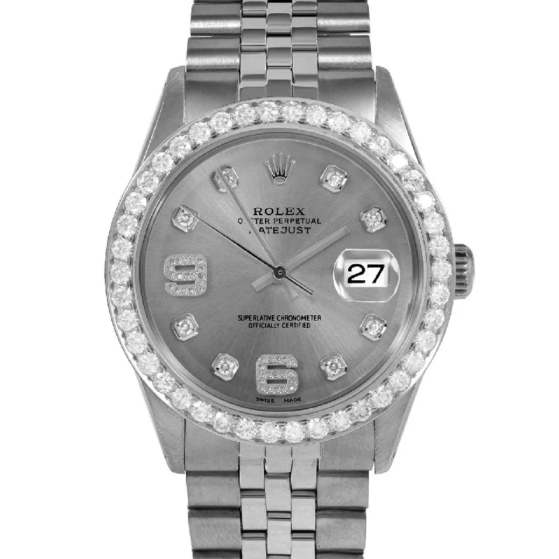 Rolex Datejust 36mm | 1601-SS-SLT-8DA69-25CT-JBL