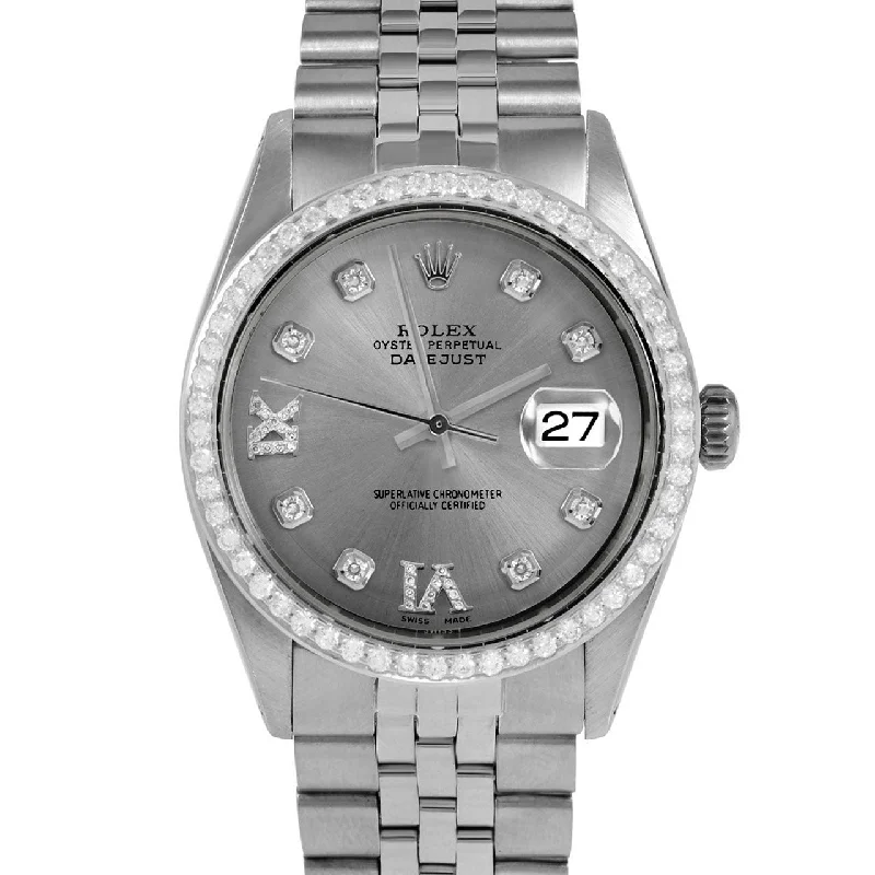 Rolex Datejust 36mm | 1601-SS-SLT-8DR69-BDS-JBL