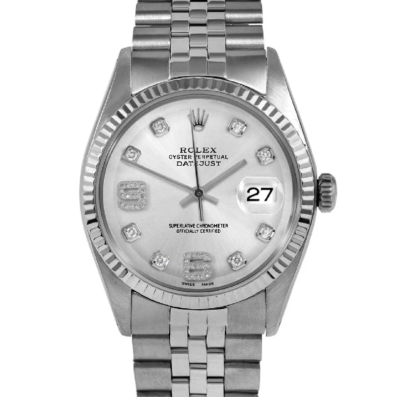 Rolex Datejust 36mm | 1601-SS-SLV-8DA69-FLT-JBL