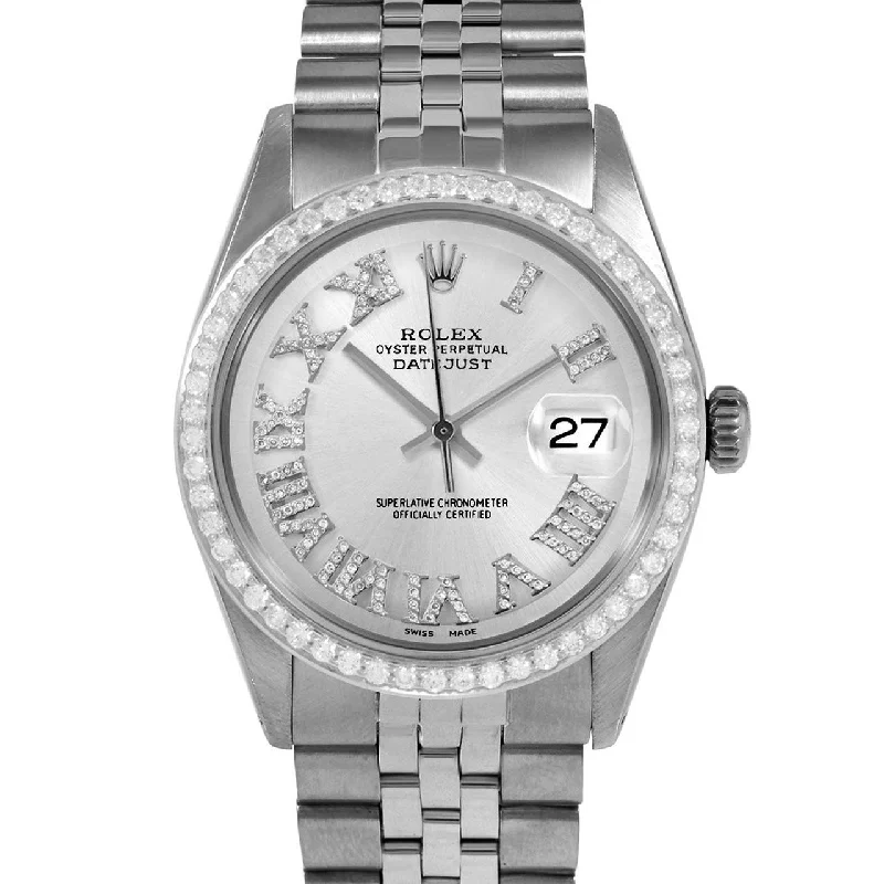 Rolex Datejust 36mm | 1601-SS-SLV-FDR-BDS-JBL