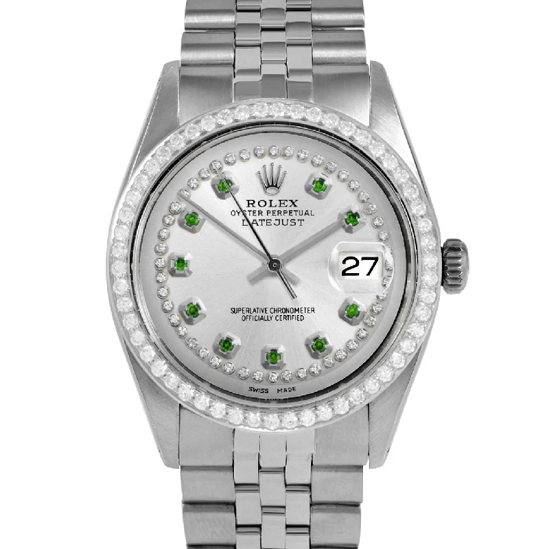 Rolex Datejust 36mm | 1601-SS-SLV-STRE-BDS-JBL