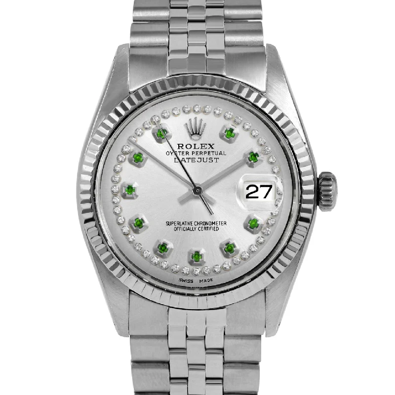 Rolex Datejust 36mm | 1601-SS-SLV-STRE-FLT-JBL