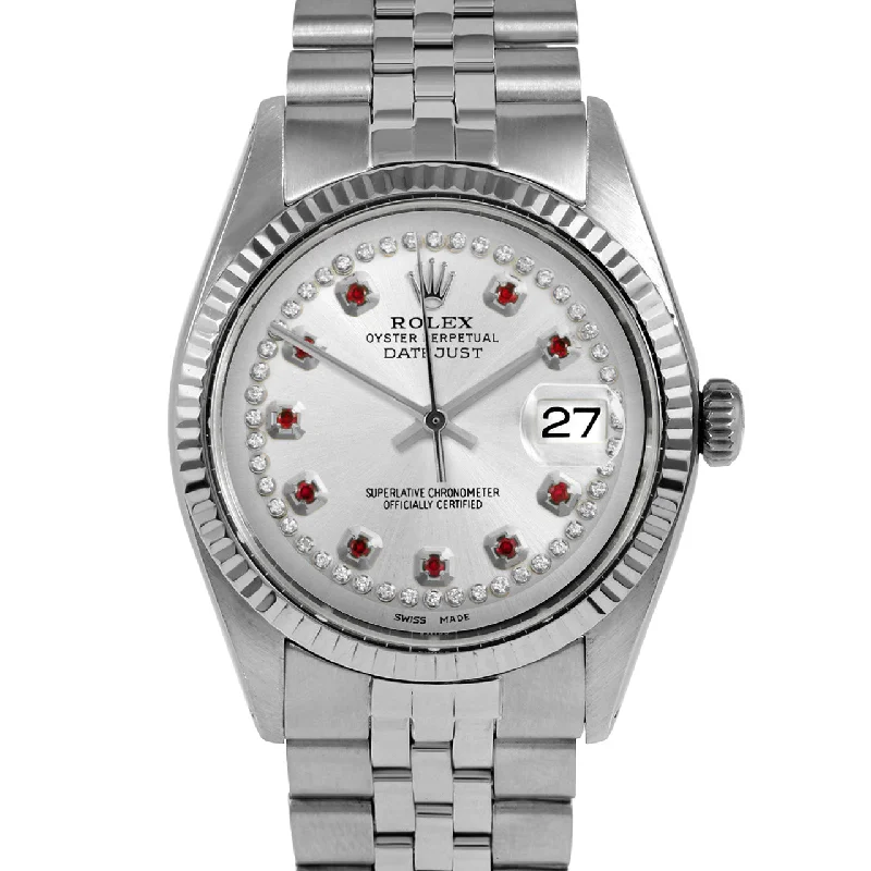 Rolex Datejust 36mm | 1601-SS-SLV-STRR-FLT-JBL