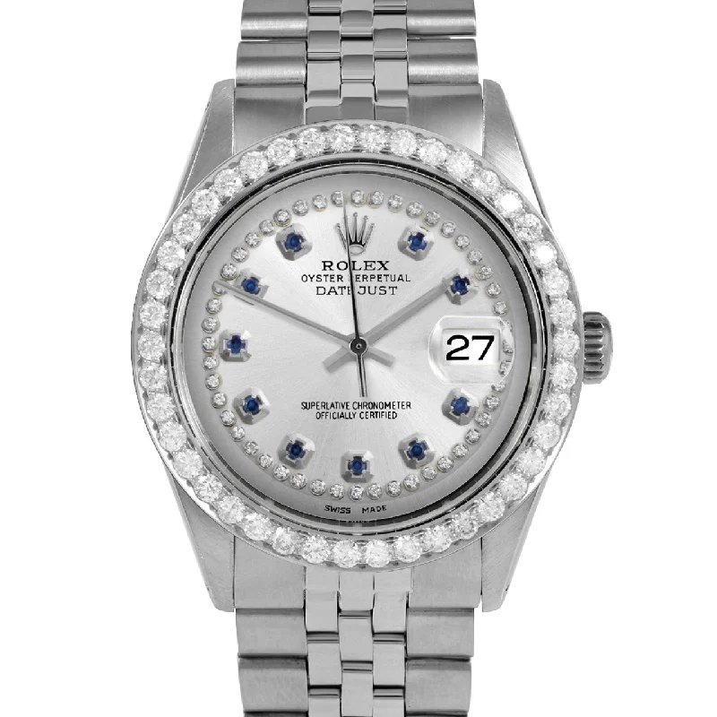 Rolex Datejust 36mm | 1601-SS-SLV-STRS-25CT-JBL