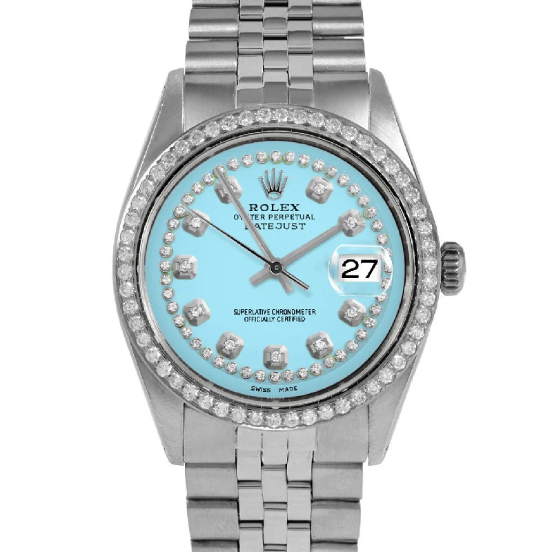 Rolex Datejust 36mm | 1601-SS-TRQ-STRD-BDS-JBL