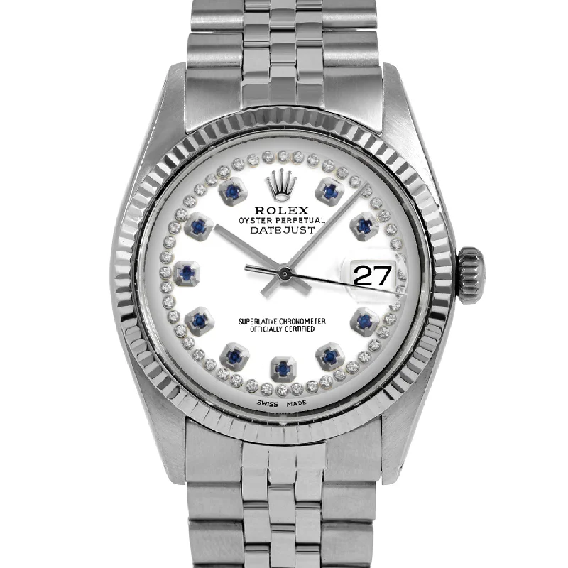 Rolex Datejust 36mm | 1601-SS-WHT-STRS-FLT-JBL