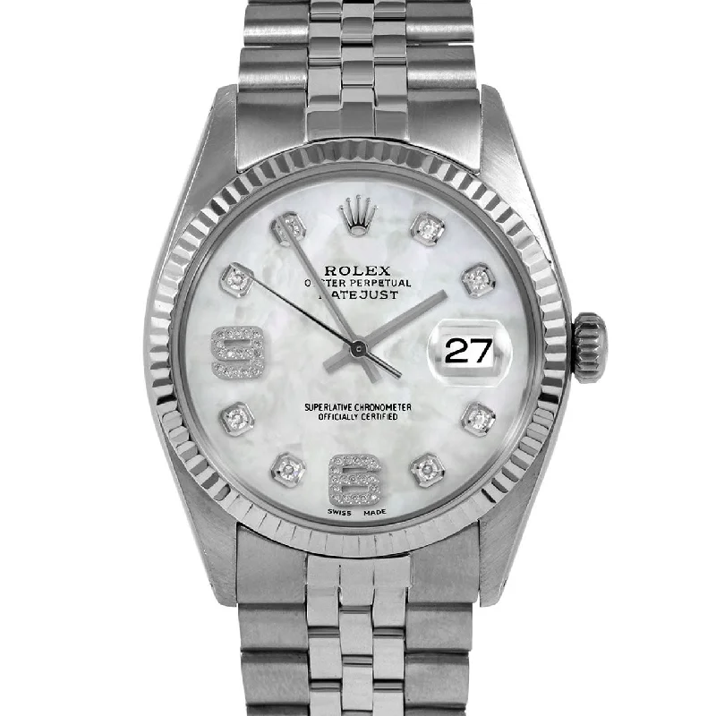 Rolex Datejust 36mm | 1601-SS-WMOP-8DA69-FLT-JBL