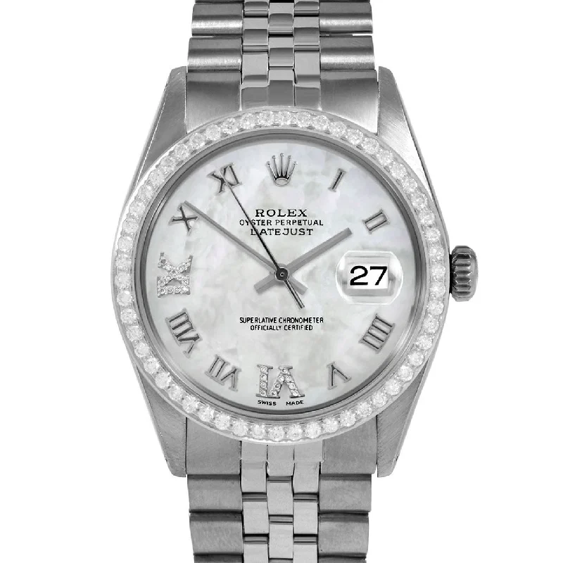 Rolex Datejust 36mm | 1601-SS-WMOP-RDR69-BDS-JBL