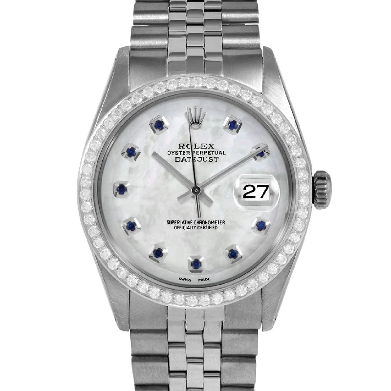 Rolex Datejust 36mm | 1601-SS-WMOP-SPH-AM-BDS-JBL