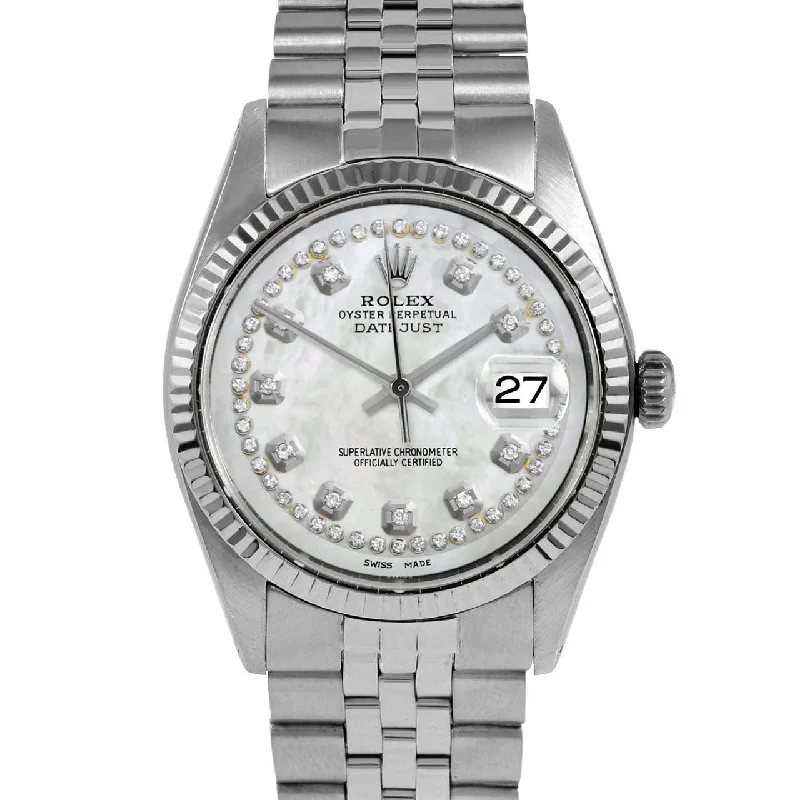 Rolex Datejust 36mm | 1601-SS-WMOP-STRD-FLT-JBL