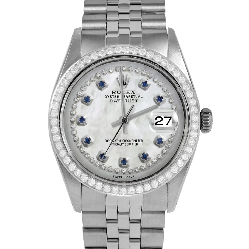 Rolex Datejust 36mm | 1601-SS-WMOP-STRS-BDS-JBL