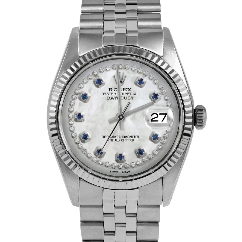 Rolex Datejust 36mm | 1601-SS-WMOP-STRS-FLT-JBL