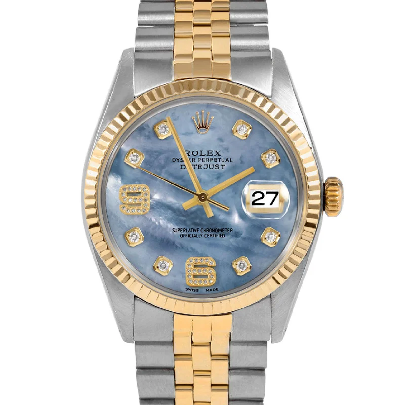 Rolex Datejust 36mm | 1601-TT-BLMOP-8DA69-FLT-JBL