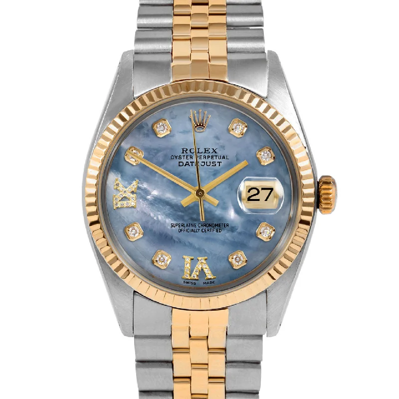 Rolex Datejust 36mm | 1601-TT-BLMOP-8DR69-FLT-JBL