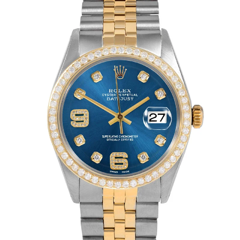 Rolex Datejust 36mm | 1601-TT-BLU-8DA69-BDS-JBL