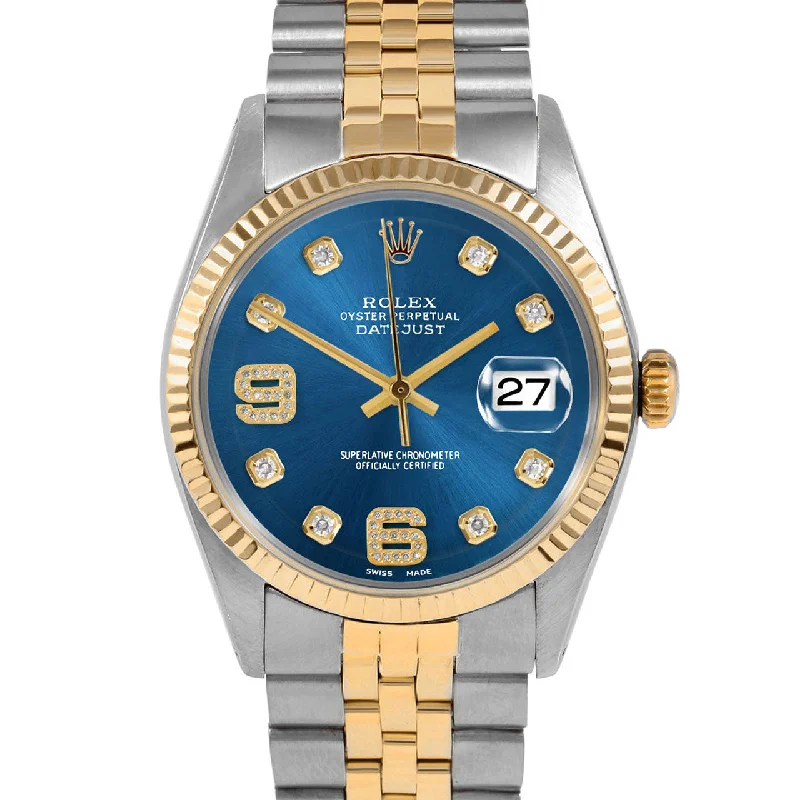 Rolex Datejust 36mm | 1601-TT-BLU-8DA69-FLT-JBL