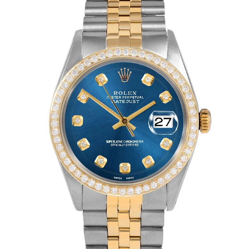 Rolex Datejust 36mm | 1601-TT-BLU-DIA-AM-BDS-JBL