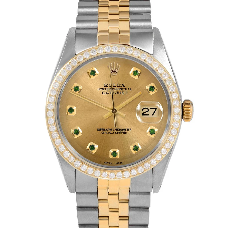 Rolex Datejust 36mm | 1601-TT-CHM-EMD-AM-BDS-JBL