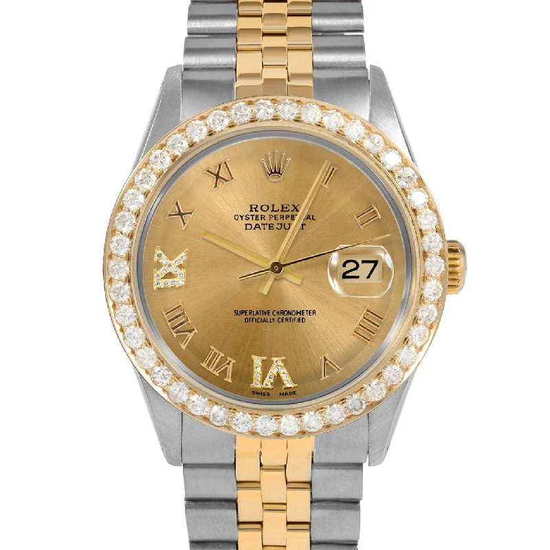 Rolex Datejust 36mm | 1601-TT-CHM-RDR69-25CT-JBL