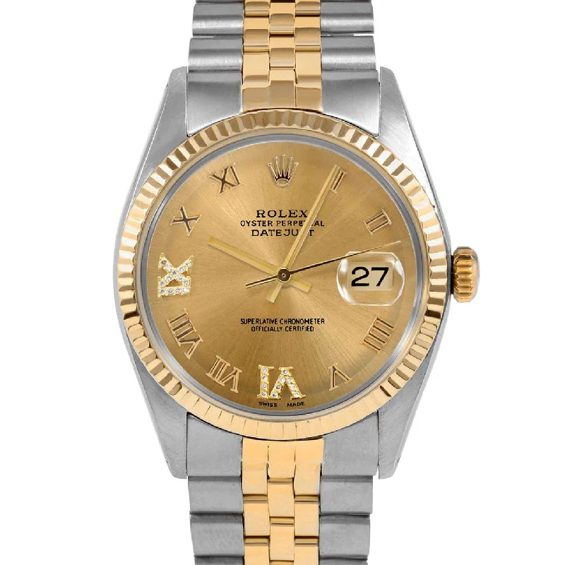 Rolex Datejust 36mm | 1601-TT-CHM-RDR69-FLT-JBL