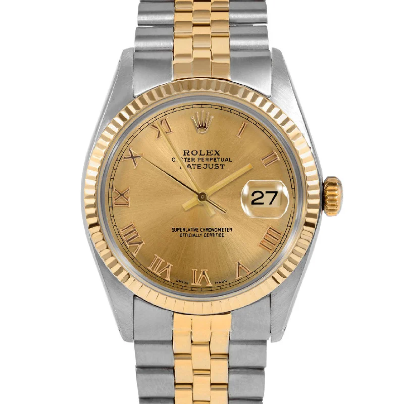 Rolex Datejust 36mm | 1601-TT-CHM-ROM-FLT-JBL