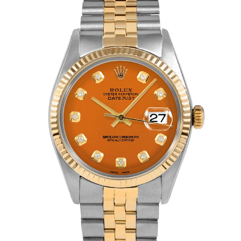 Rolex Datejust 36mm | 1601-TT-ORN-DIA-AM-FLT-JBL