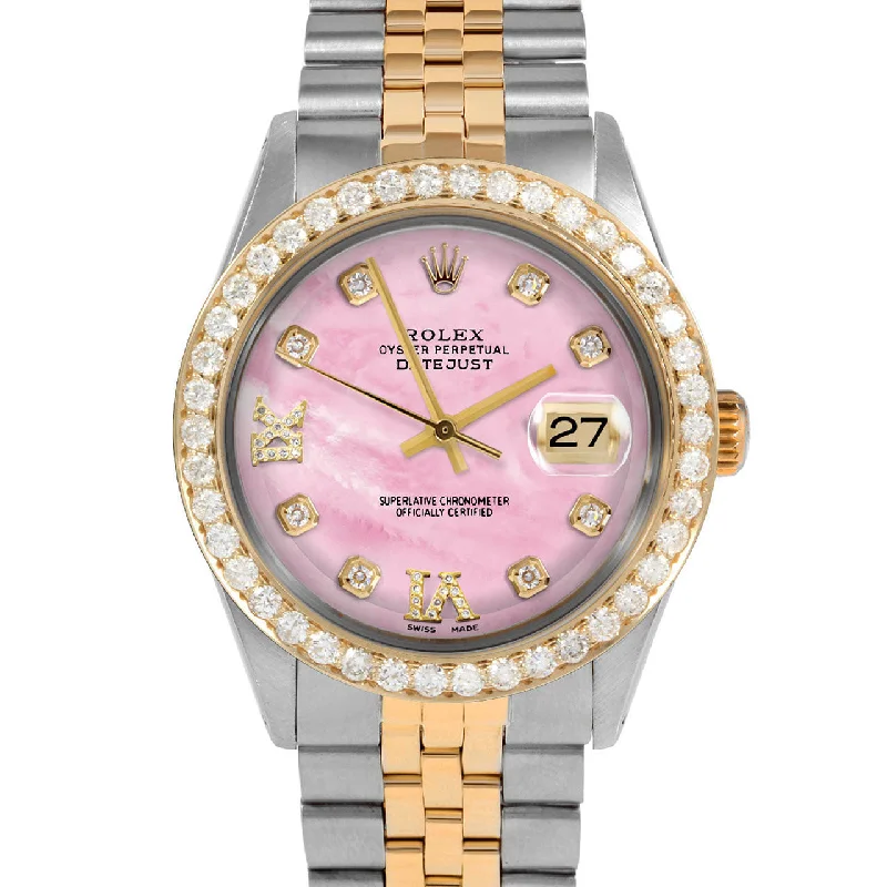 Rolex Datejust 36mm | 1601-TT-PMOP-8DR69-25CT-JBL