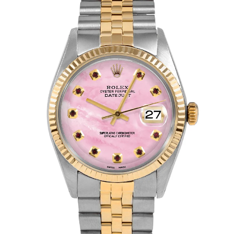 Rolex Datejust 36mm | 1601-TT-PMOP-RBY-AM-FLT-JBL