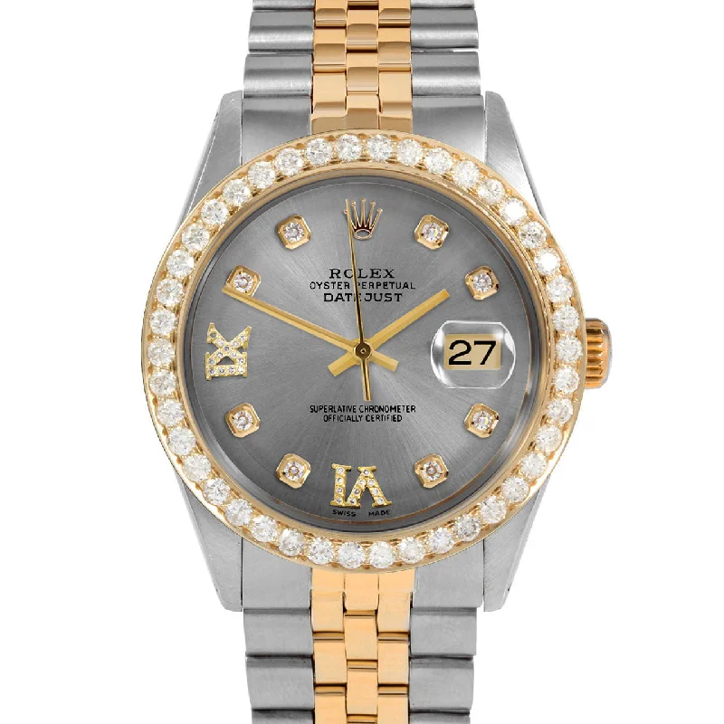 Rolex Datejust 36mm | 1601-TT-SLT-8DR69-25CT-JBL