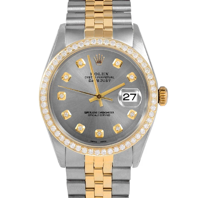 Rolex Datejust 36mm | 1601-TT-SLT-DIA-AM-BDS-JBL