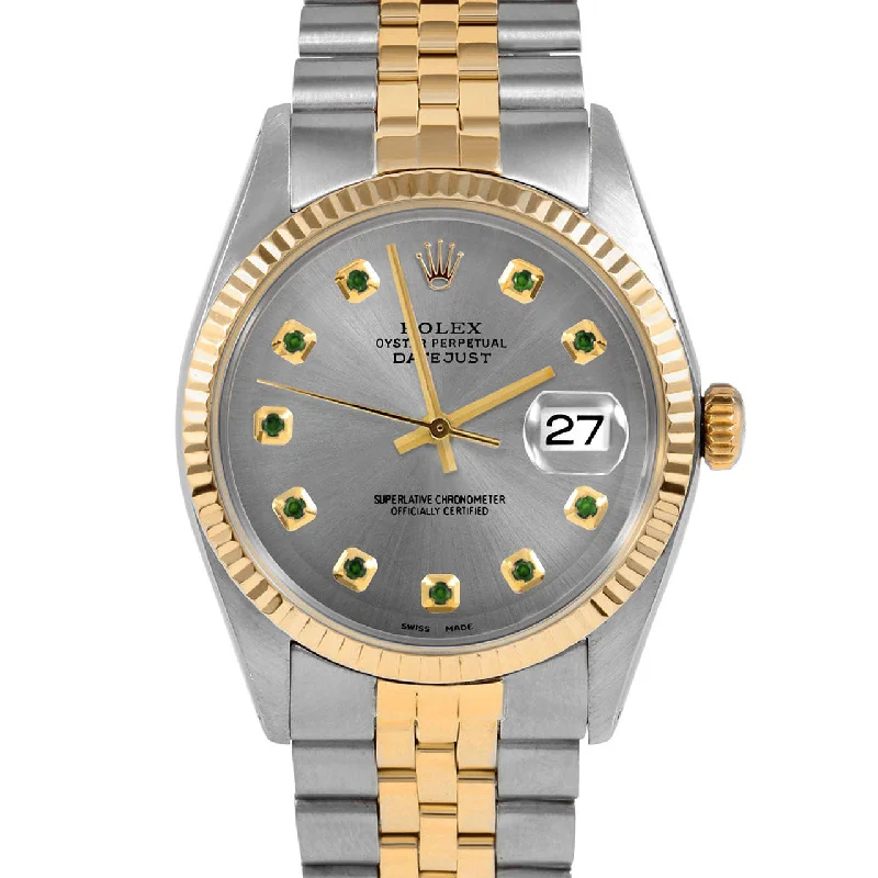 Rolex Datejust 36mm | 1601-TT-SLT-EMD-AM-FLT-JBL