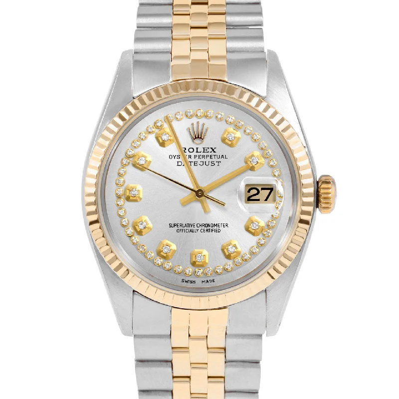 Rolex Datejust 36mm | 1601-TT-SLV-STRD-FLT-JBL