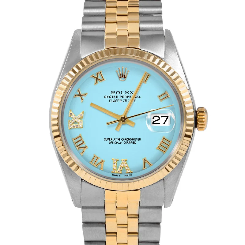 Rolex Datejust 36mm | 1601-TT-TRQ-RDR69-FLT-JBL