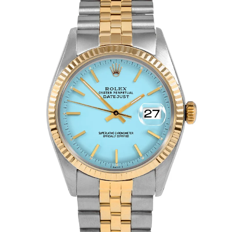 Rolex Datejust 36mm | 1601-TT-TRQ-STK-FLT-JBL