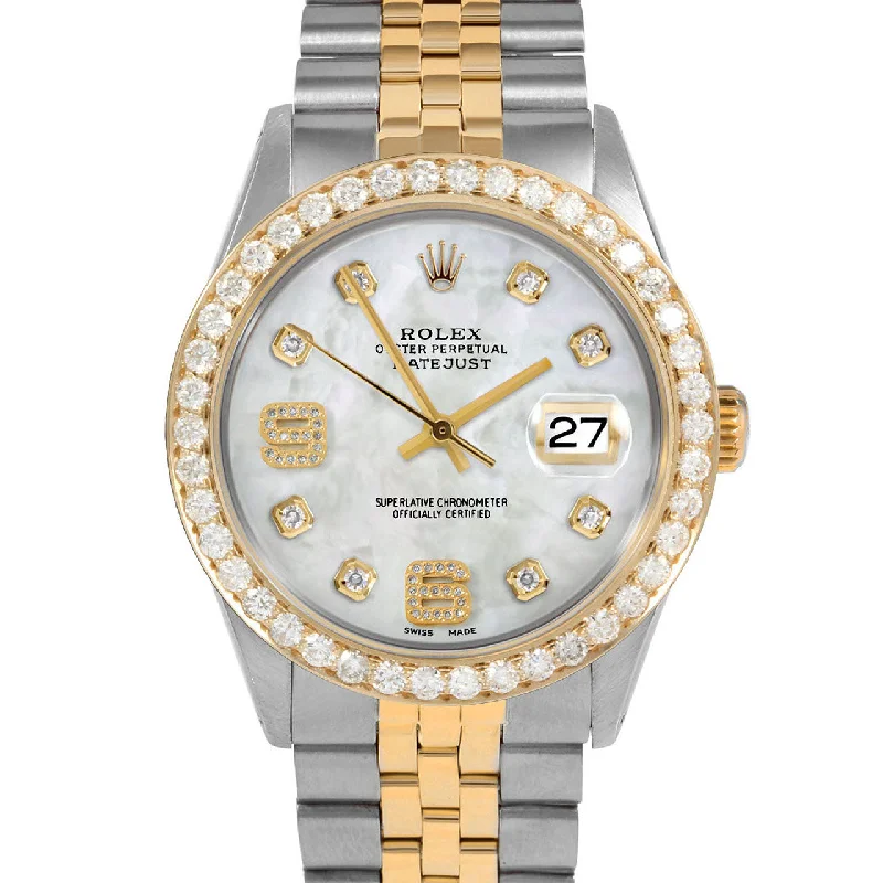 Rolex Datejust 36mm | 1601-TT-WMOP-8DA69-25CT-JBL