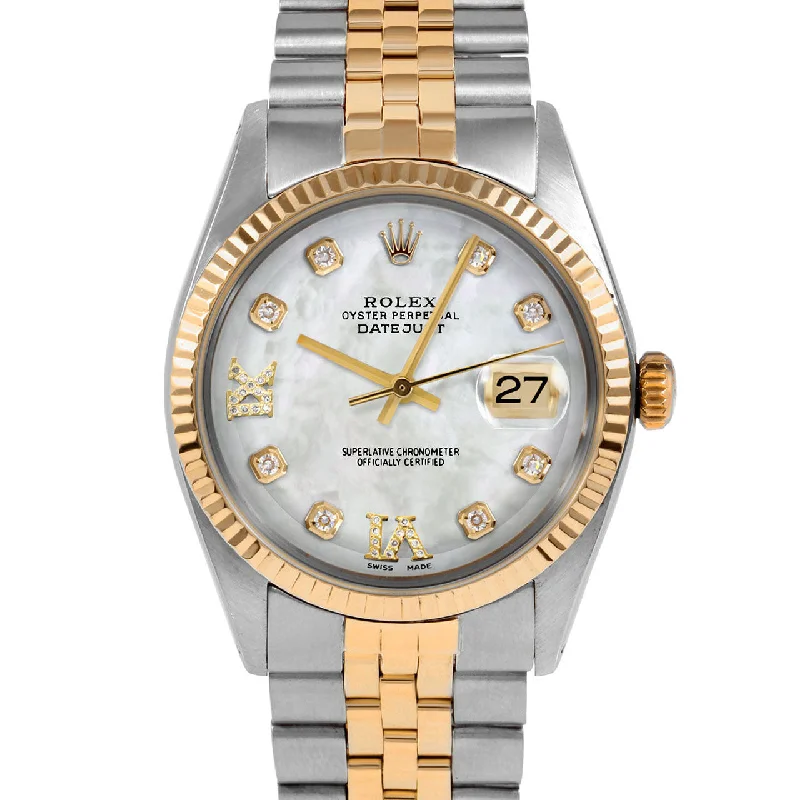 Rolex Datejust 36mm | 1601-TT-WMOP-8DR69-FLT-JBL