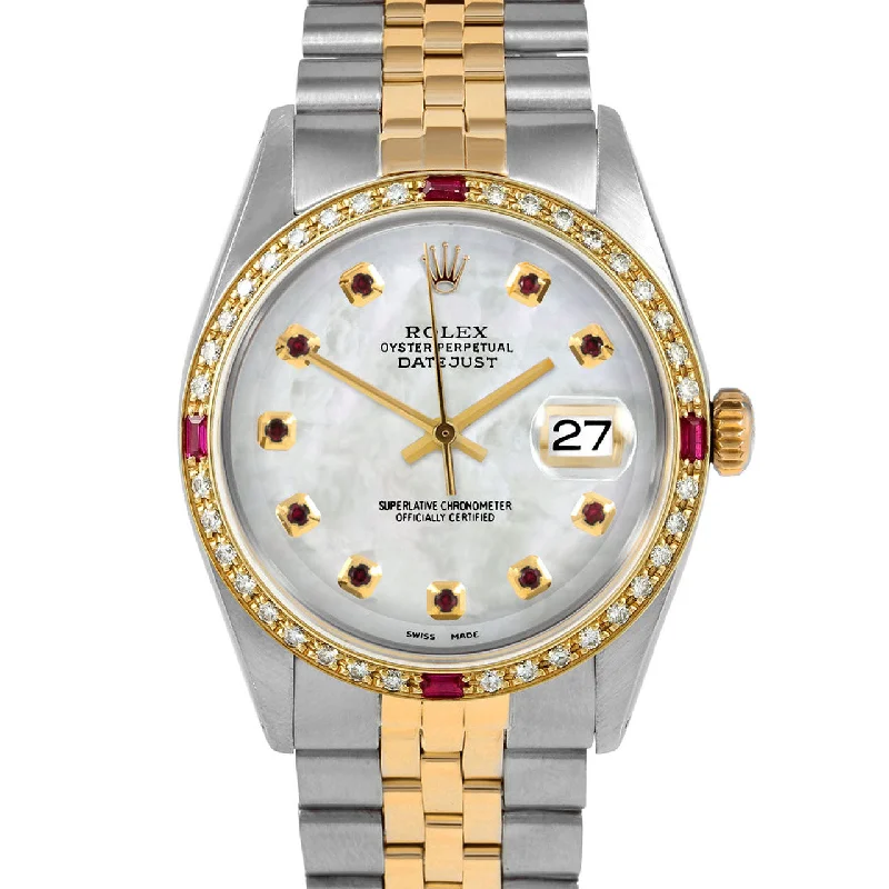 Rolex Datejust 36mm | 1601-TT-WMOP-RBY-AM-4RBY-JBL