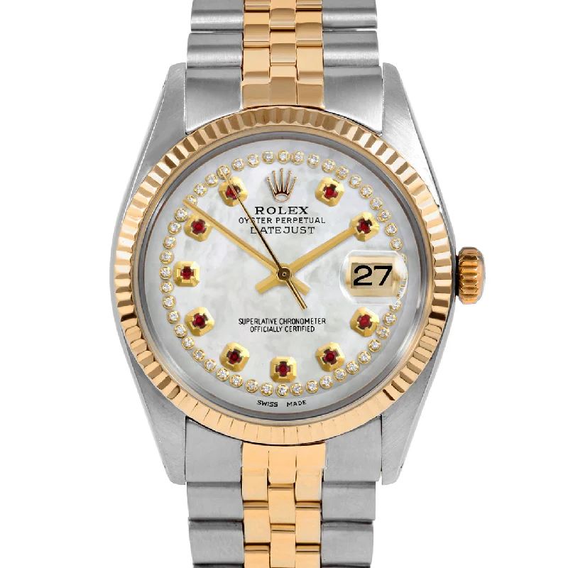 Rolex Datejust 36mm | 1601-TT-WMOP-STRR-FLT-JBL