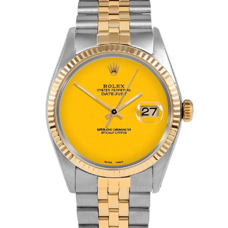 Rolex Datejust 36mm | 1601-TT-YLW-NOHM-FLT-JBL