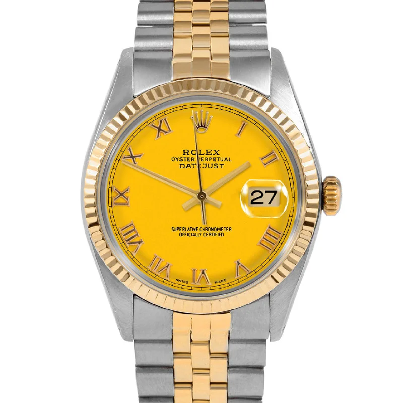 Rolex Datejust 36mm | 1601-TT-YLW-ROM-FLT-JBL