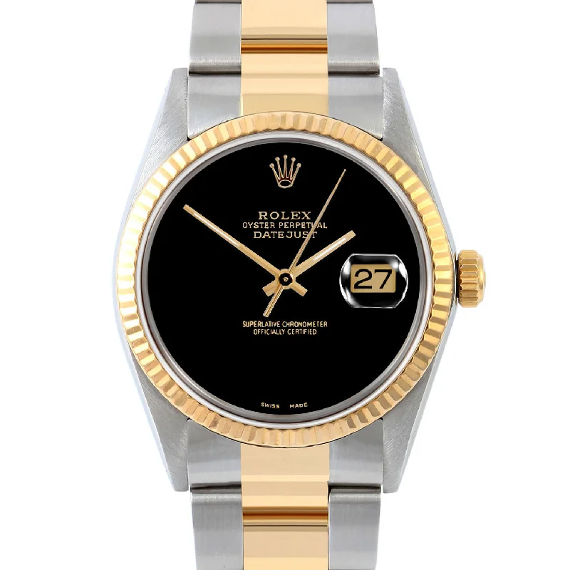 Rolex Datejust 36mm | 16013-BLK-NOHM-FLT-OYS