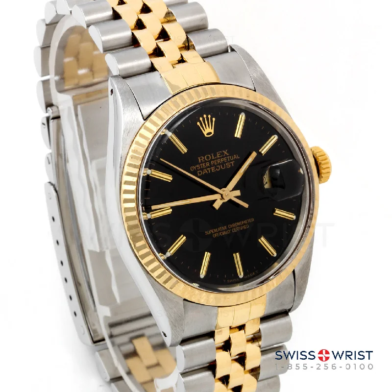 Rolex Datejust 36mm | 16013-BLK-STK-FLT-JBL