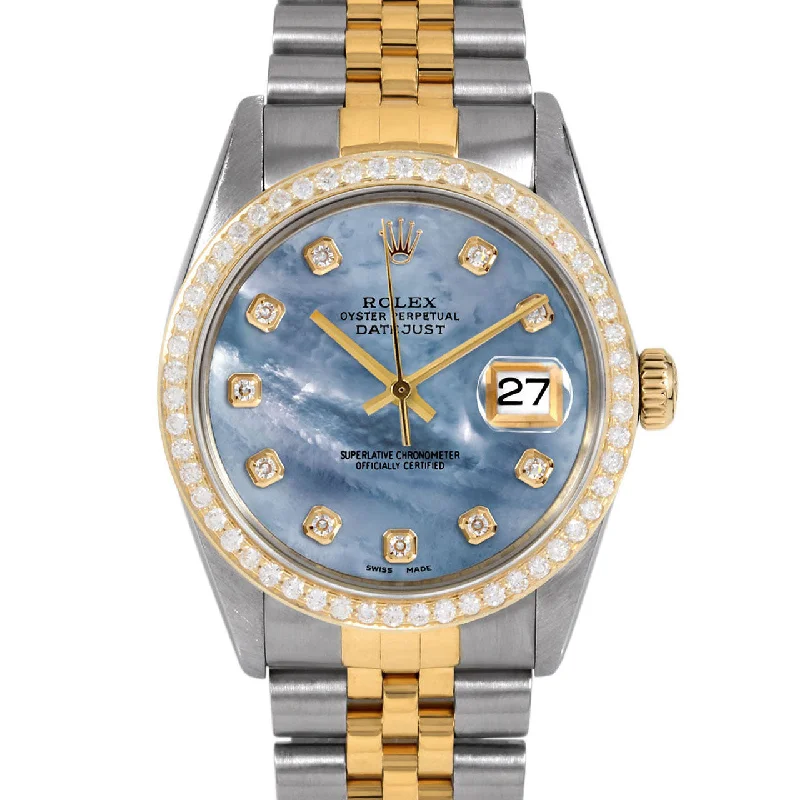 Rolex Datejust 36mm | 16013-BLMOP-DIA-AM-BDS-JBL