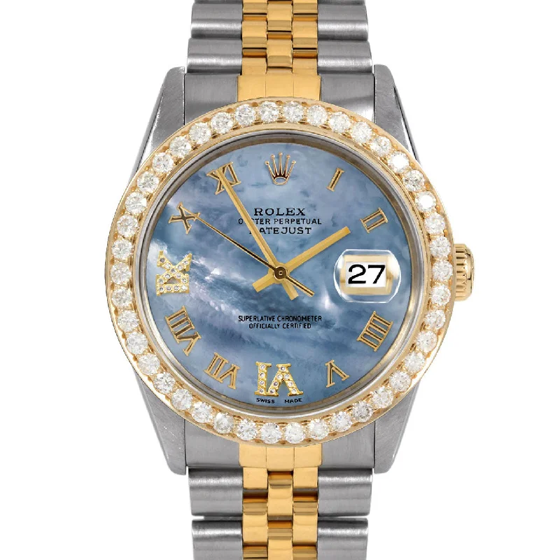 Rolex Datejust 36mm | 16013-BLMOP-RDR69-25CT-JBL