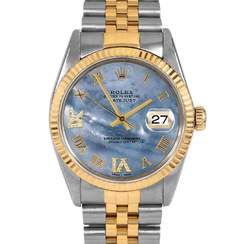 Rolex Datejust 36mm | 16013-BLMOP-RDR69-FLT-JBL