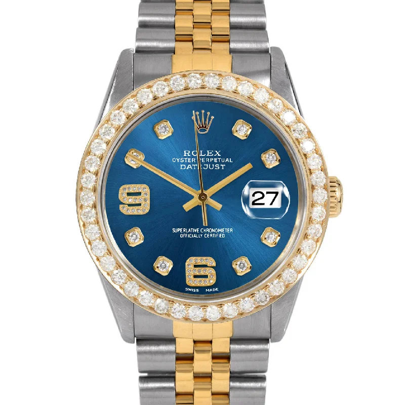 Rolex Datejust 36mm | 16013-BLU-8DA69-25CT-JBL