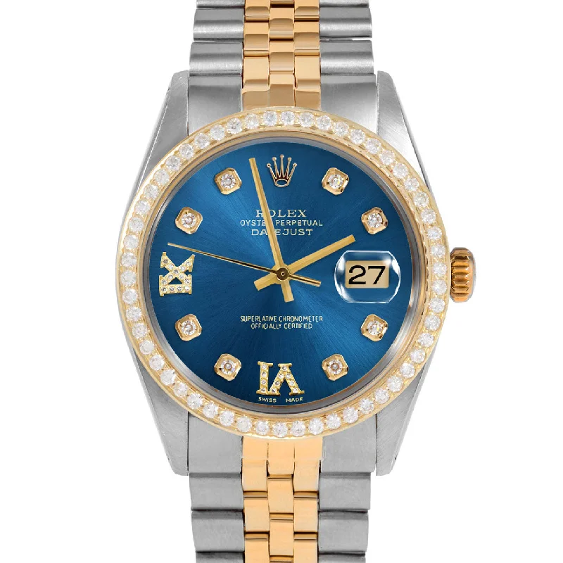 Rolex Datejust 36mm | 16013-BLU-8DR69-BDS-JBL